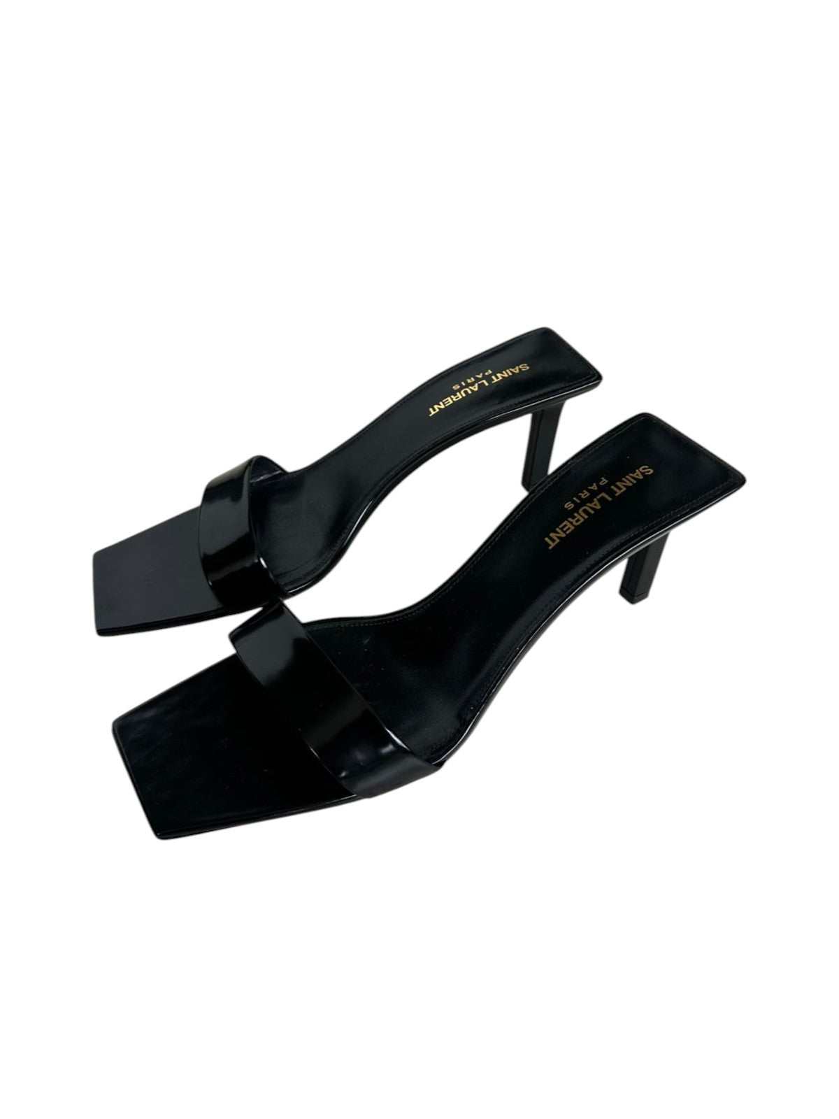 Mule Saint Laurent Preto Tam. 38 Br