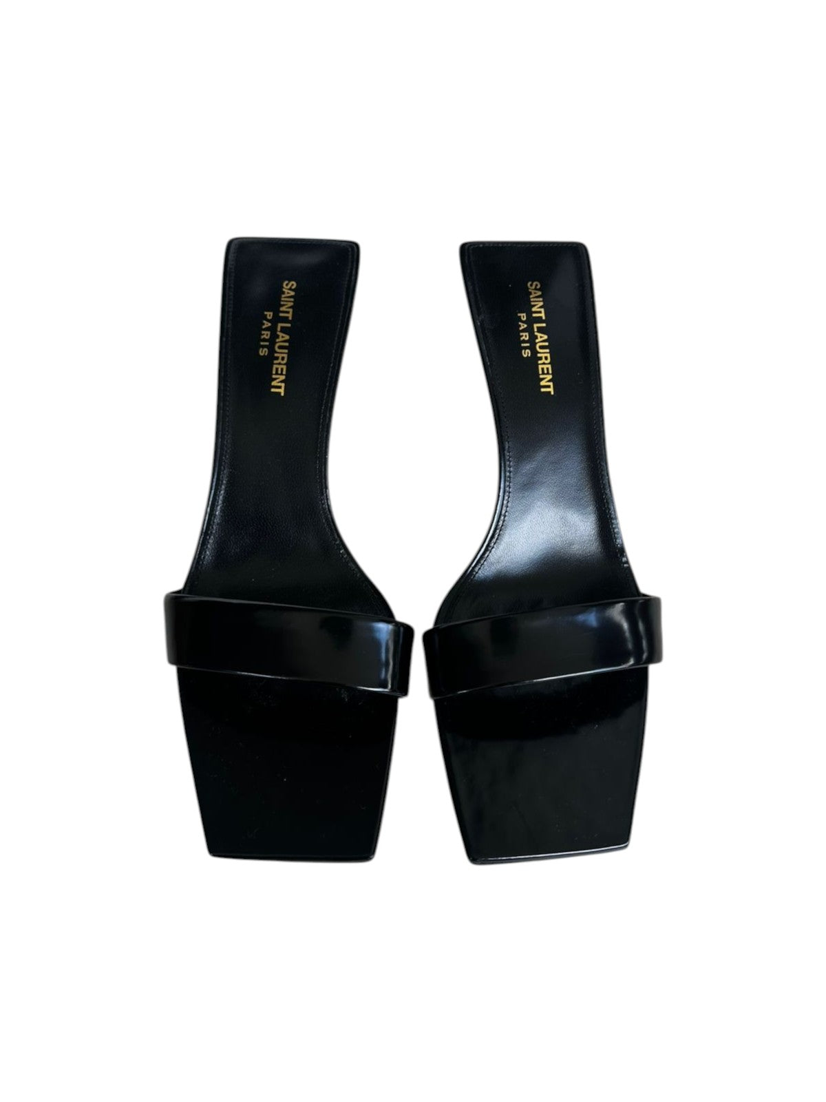 Mule Saint Laurent Preto Tam. 38 Br