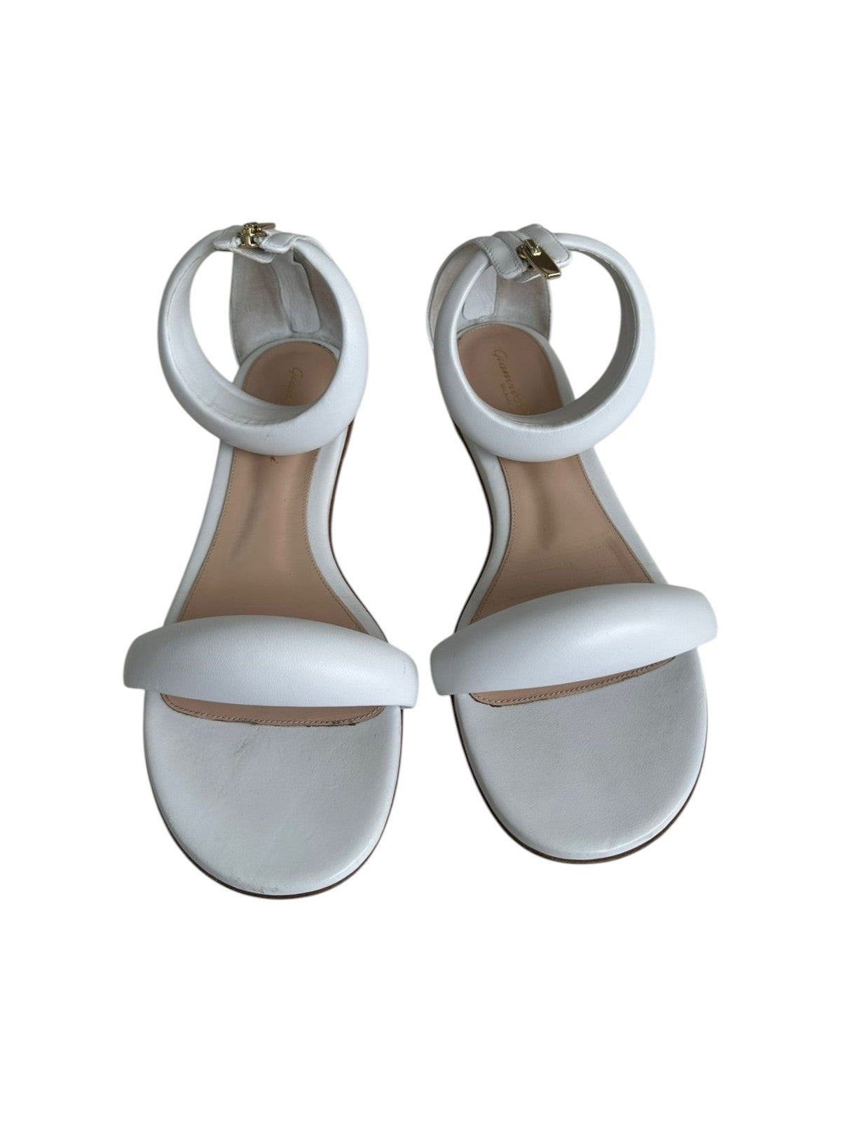 Rasteira Gianvito Rossi Branca Tam. 37,5 Br