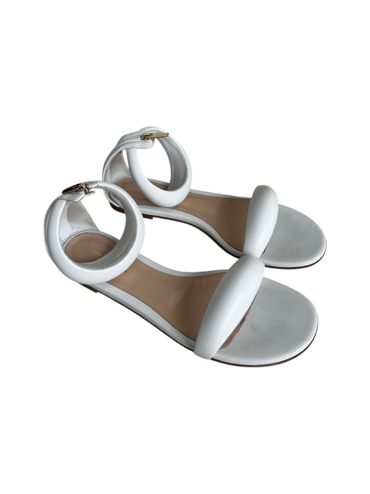 Rasteira Gianvito Rossi Branca Tam. 37,5 Br