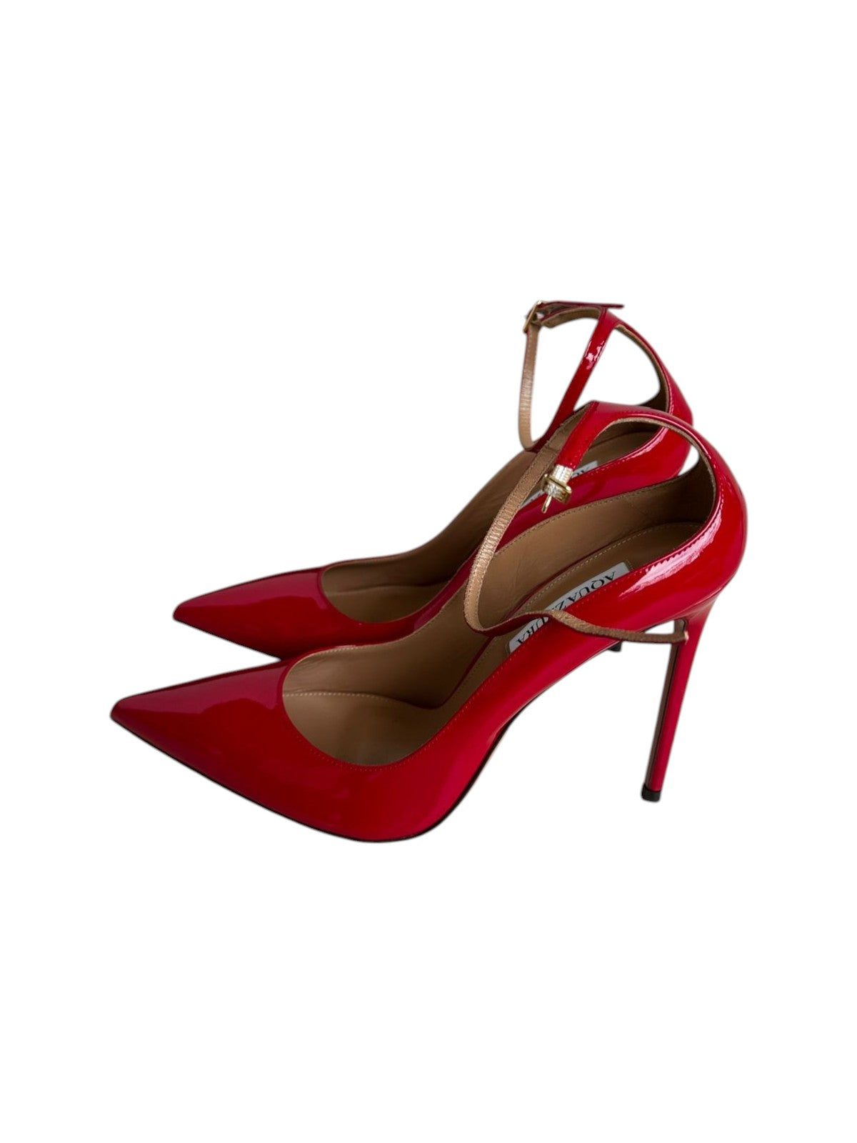 Scarpin Aquazzura Vermelho Tam. 38,5 Br