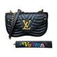 Bolsa Louis Vuitton New Wave MM Noir Preta