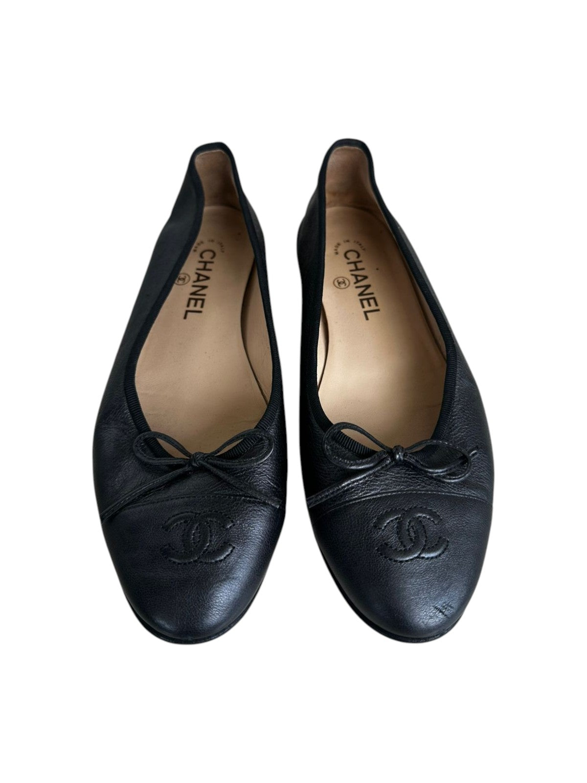 Sapatilha Chanel Preta Tam 37 BR