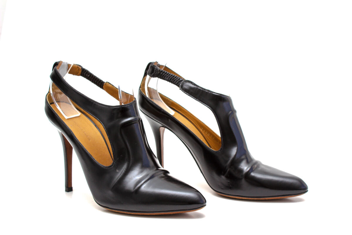 Botinha Balenciaga Aberta Preta Tam. 39