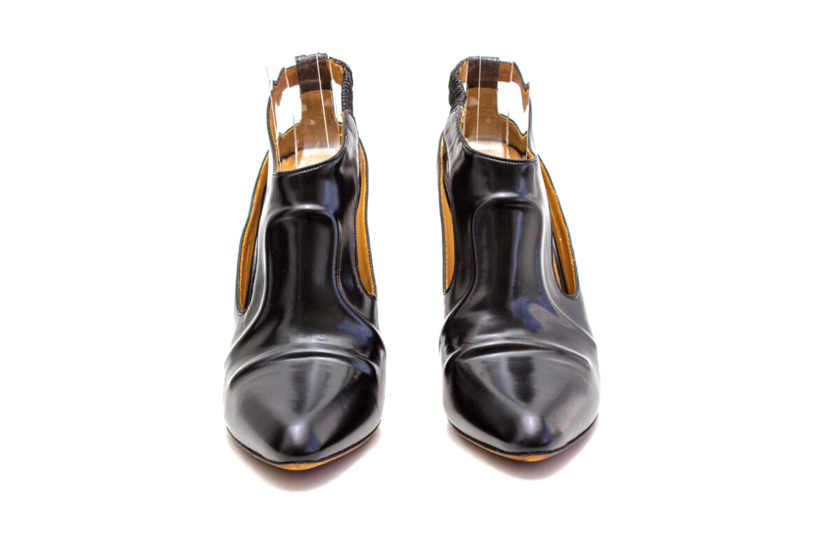 Botinha Balenciaga Aberta Preta Tam. 39