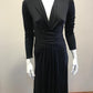 Vestido DVF wrap preto