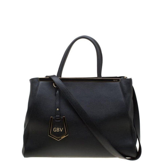 Bolsa Fendi Petite 2Jours Elite Preta GRANDE