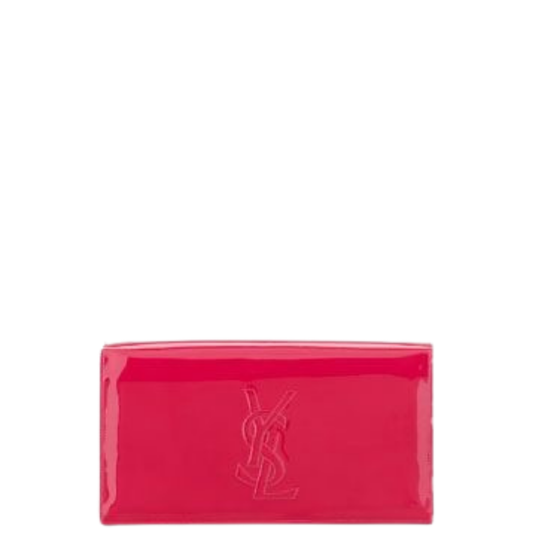 Clutch Yves Saint Laurent Verniz Pink