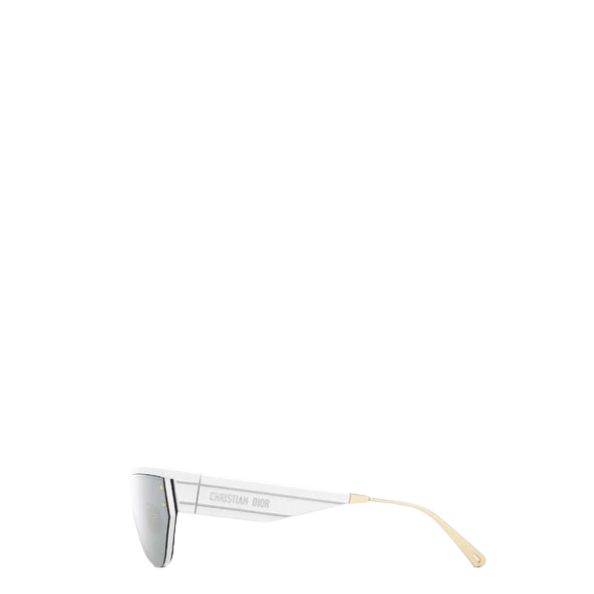 Óculos Christian Dior DiorClub M3U Cinza e Branco Espelhado