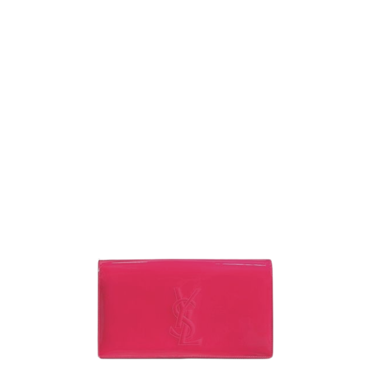 Clutch Saint Laurent Verniz Pink Média