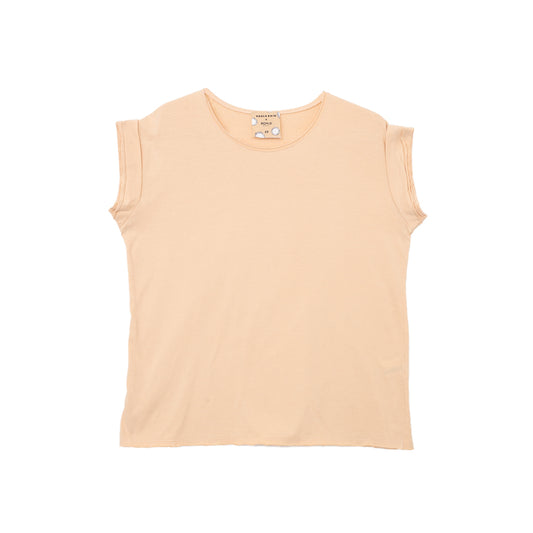 Blusa Paula Raia + Rchlo Cor Pêssego Tam. PP