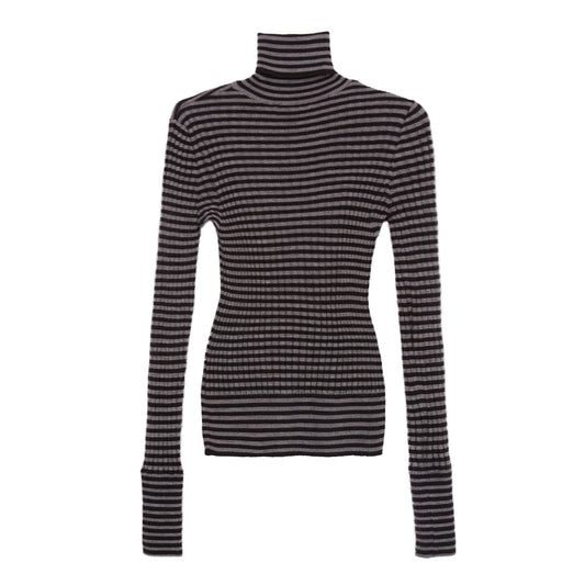 Blusa Dolce & Gabbanna c/ Gola Alta Listrada