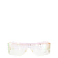 Óculos Fenty Transparente Furta-cor c/ Lente Quadrada