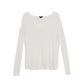 Blusa Theory Off-White c/ Decote V Tam.S