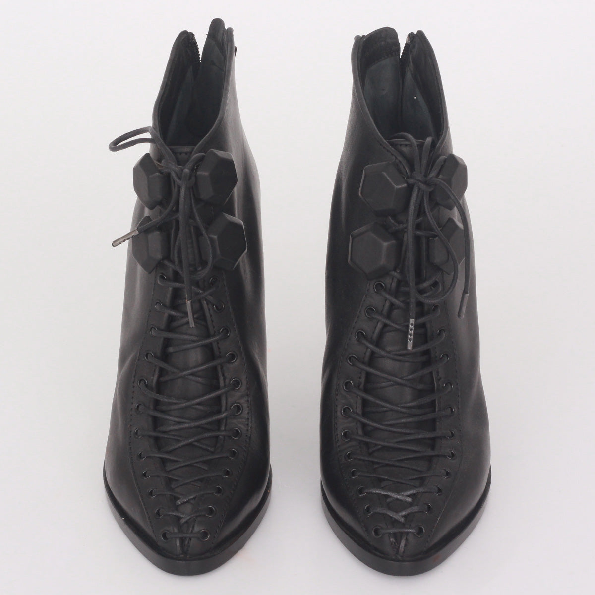 Ankle Boot Givenchy Preta c/ Cadarço Tam.35 Br