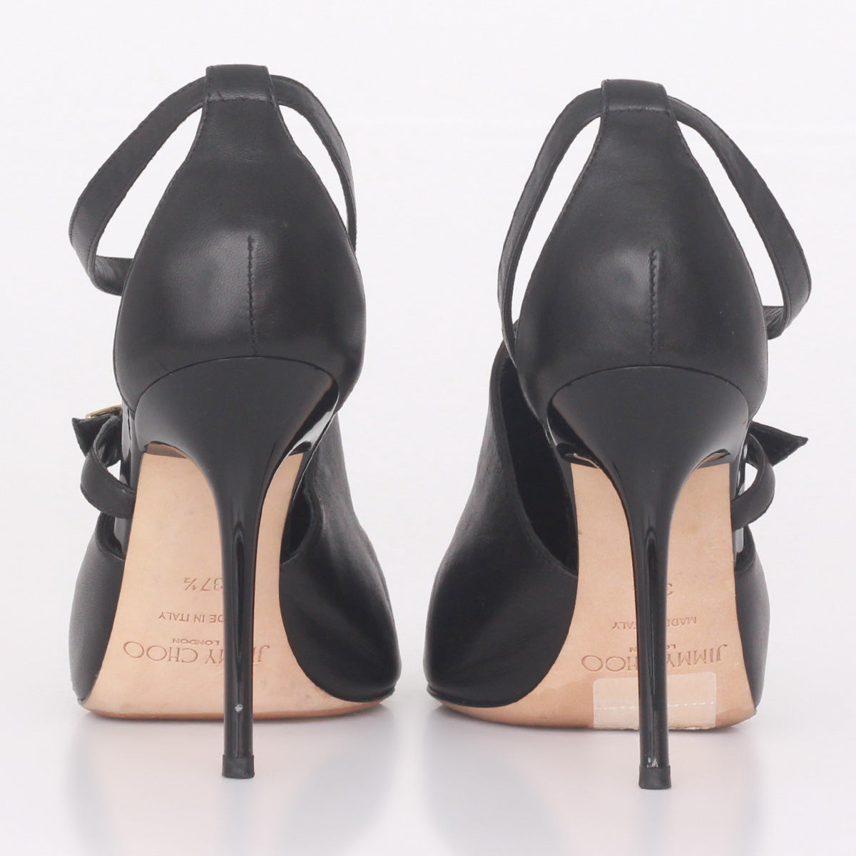 Sapato Jimmy Choo Preto Tam. 35,5 Br – Peguei Bode