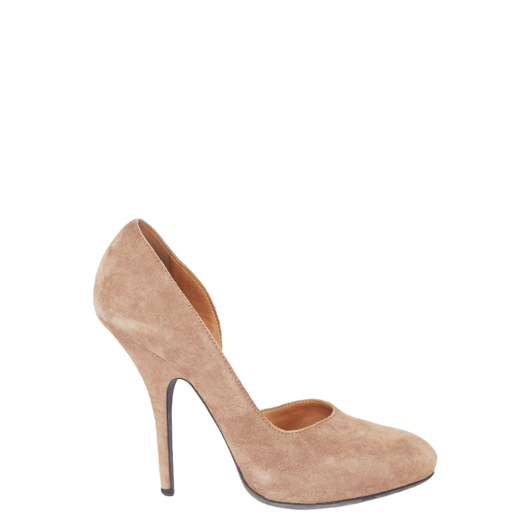 Sapato Lanvin Camurça Marrom Tam. 37,5 Br