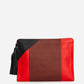 Clutch Hermes Couro Tricolor