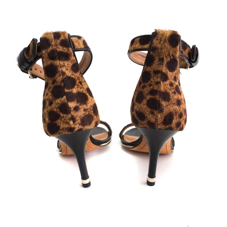 Sandalia Givenchy Animal Print Tam. 36
