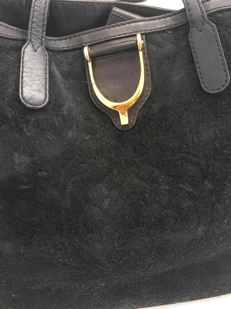 Bolsa Gucci Camurça preta Grande