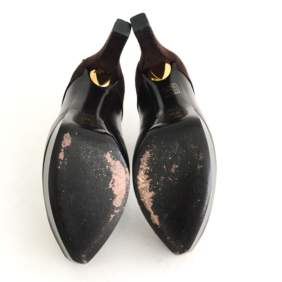 Bota Gucci Marrom Tam. 38,5