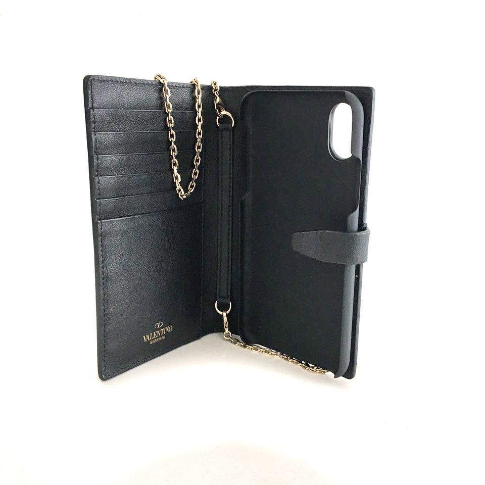 Case Para Iphone X Com Porta Cartão Valentino