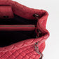 Bolsa Chanel New Bubble Calfskin chain strap tote Vermelha Pequena