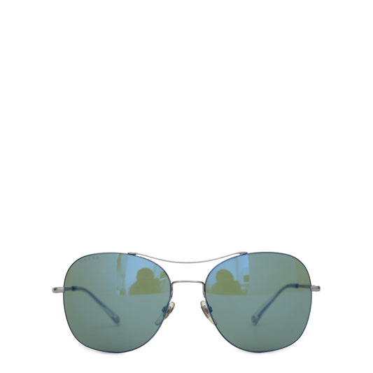 Óculos Gucci Verde e Azul Aviador