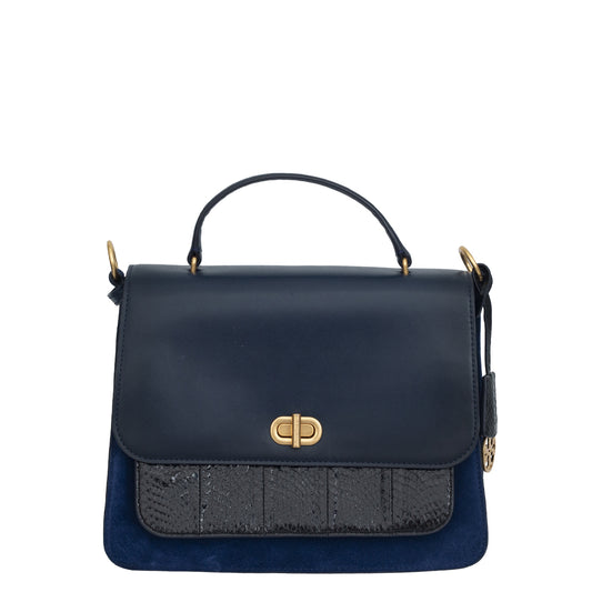 Bolsa Tory Burch Azul Marinho