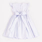 Vestido Azul Xadrez Casinha de Abelha Infantil Trois Petit Tam. 3