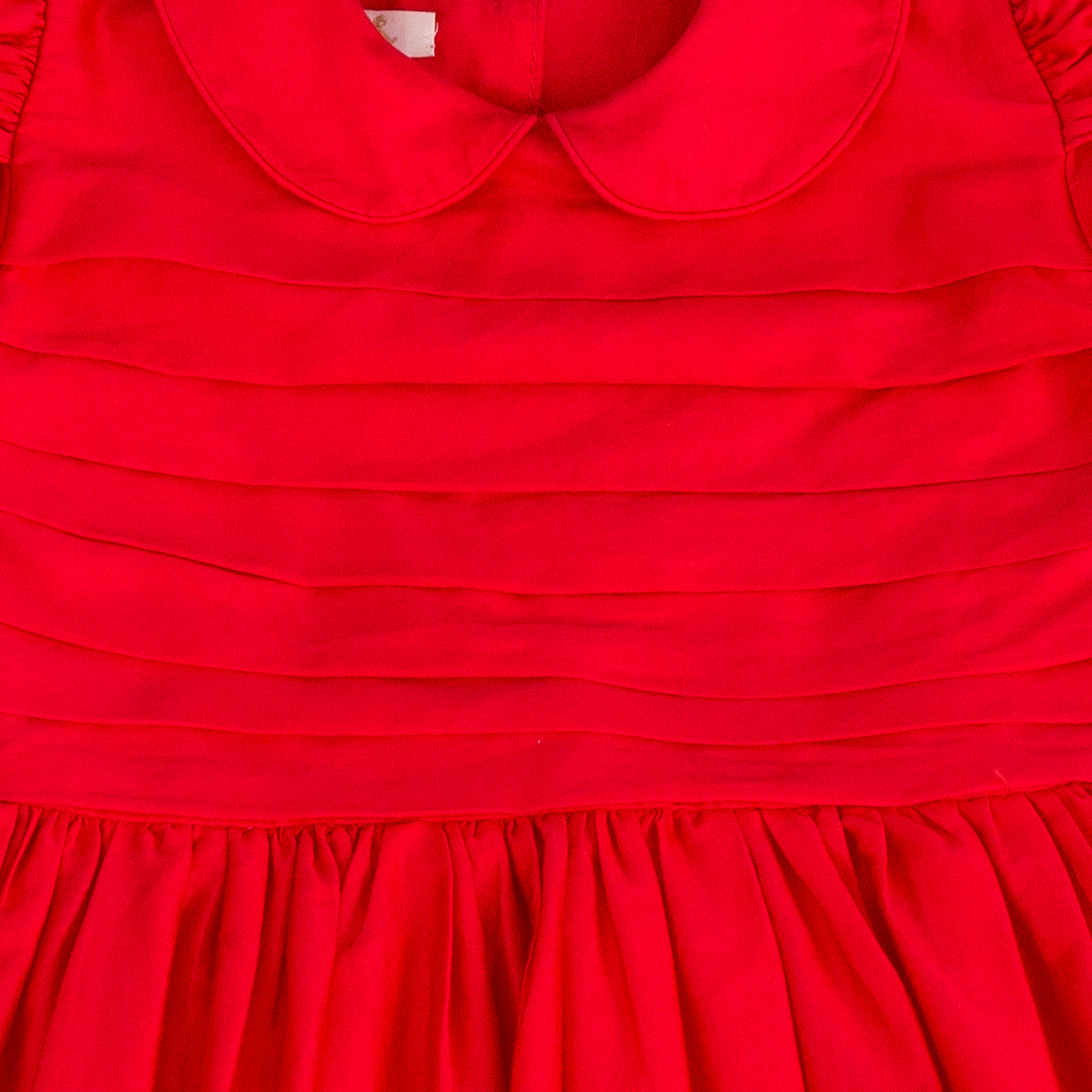 Vestido Vermelho Festa Sem Marca Infantil
