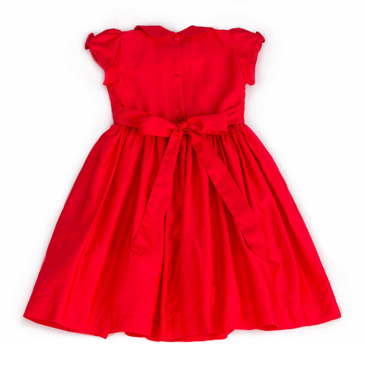 Vestido Vermelho Festa Sem Marca Infantil