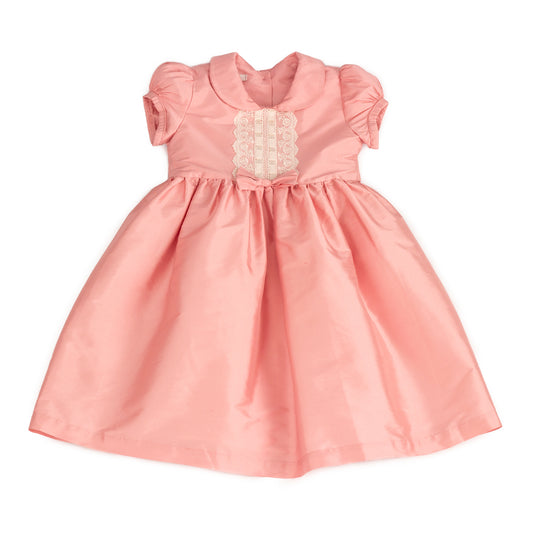 Vestido Rosa Festa Sem Marca Infantil