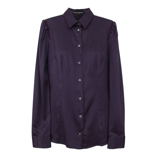 Camisa Gucci Roxo Metalizado Tam. 38