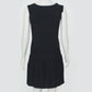 Vestido Chanel Preto com V Transparente Tam. 36