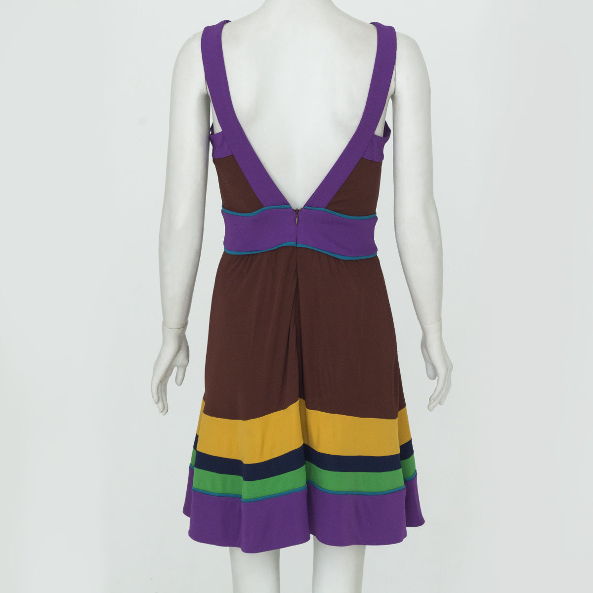 Vestido Marc Jacobs Marrom e colorido Tam. XS