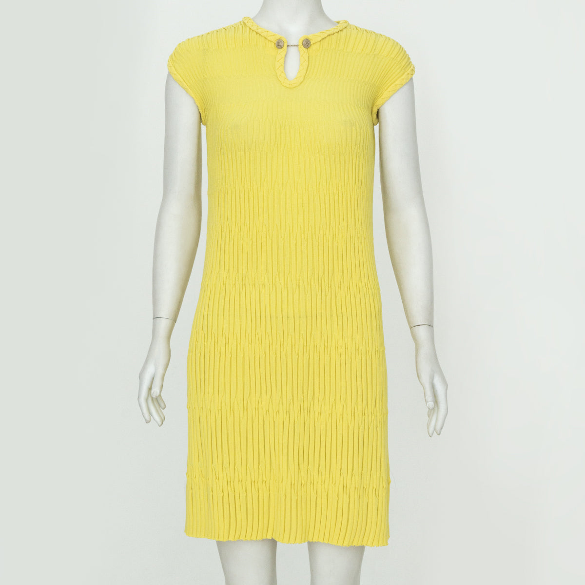 Vestido Chanel Amarelo 36 – Peguei Bode