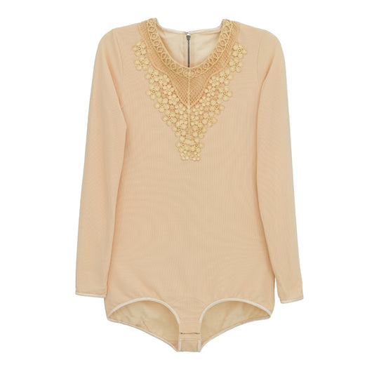 Body Paula Raia Amarelo Pastel Tam. M