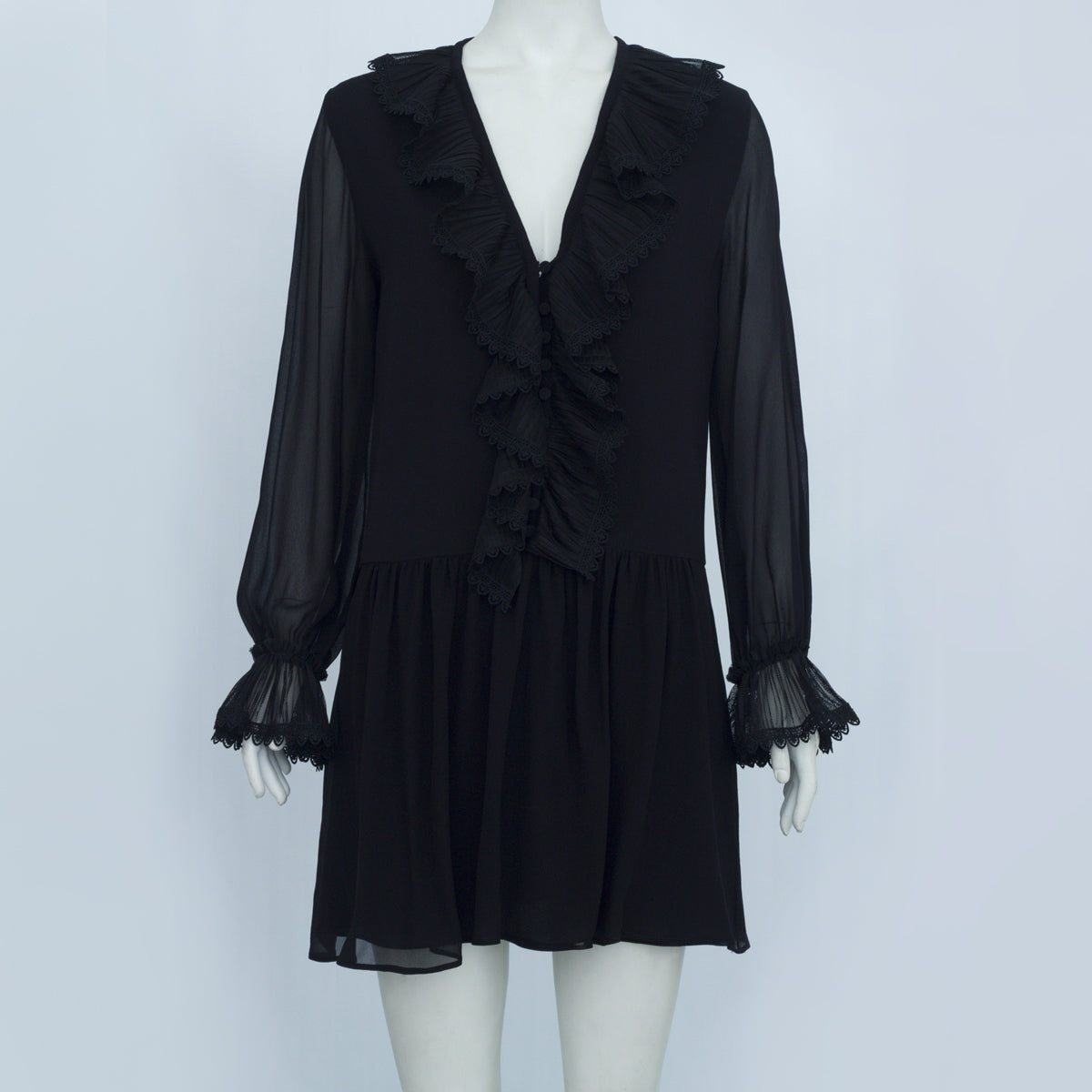 Vestido Nk seda preto tam. 38