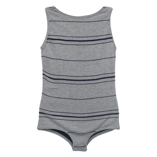 Body Cris Barros Cinza E Marinho Tam. M