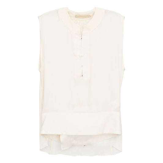 Camisa Regata Cris Barros Off White Tam. 36 Br