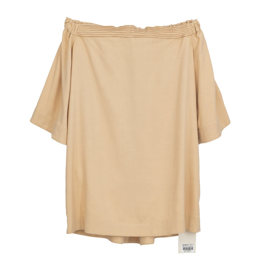 Blusa Paula Raia Ciganinha Bege Tam. 36