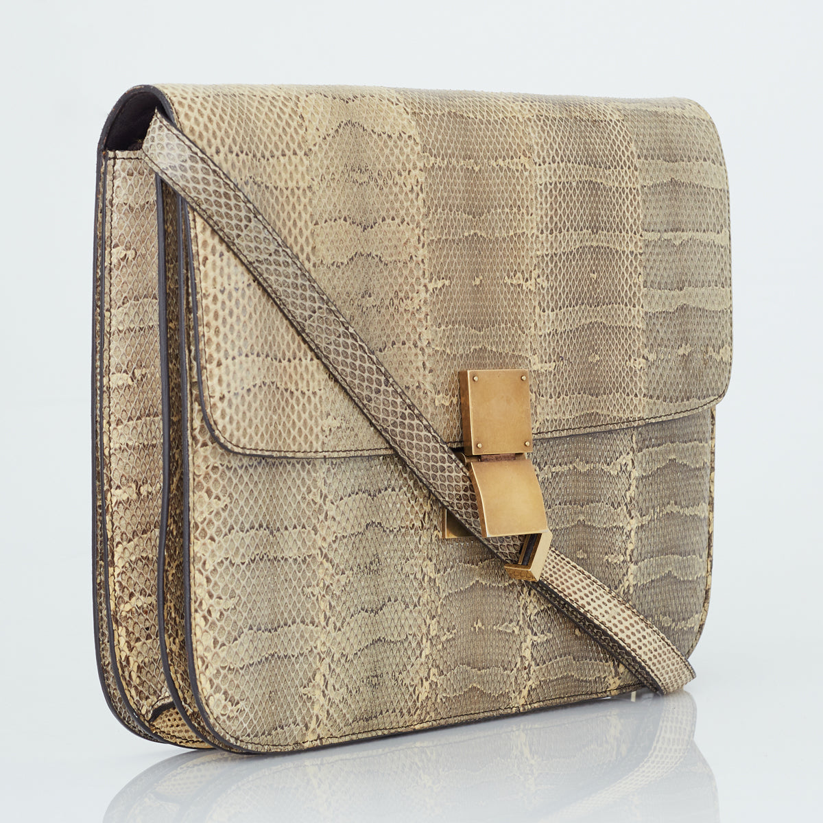Bolsa Céline Box Python Grande
