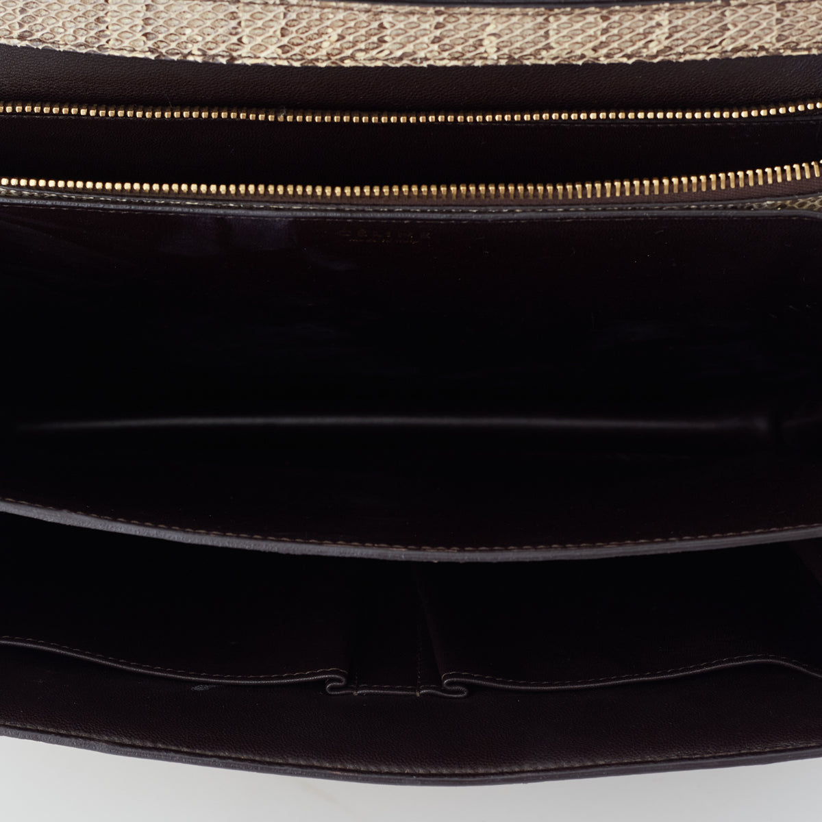 Bolsa Céline Box Python Grande