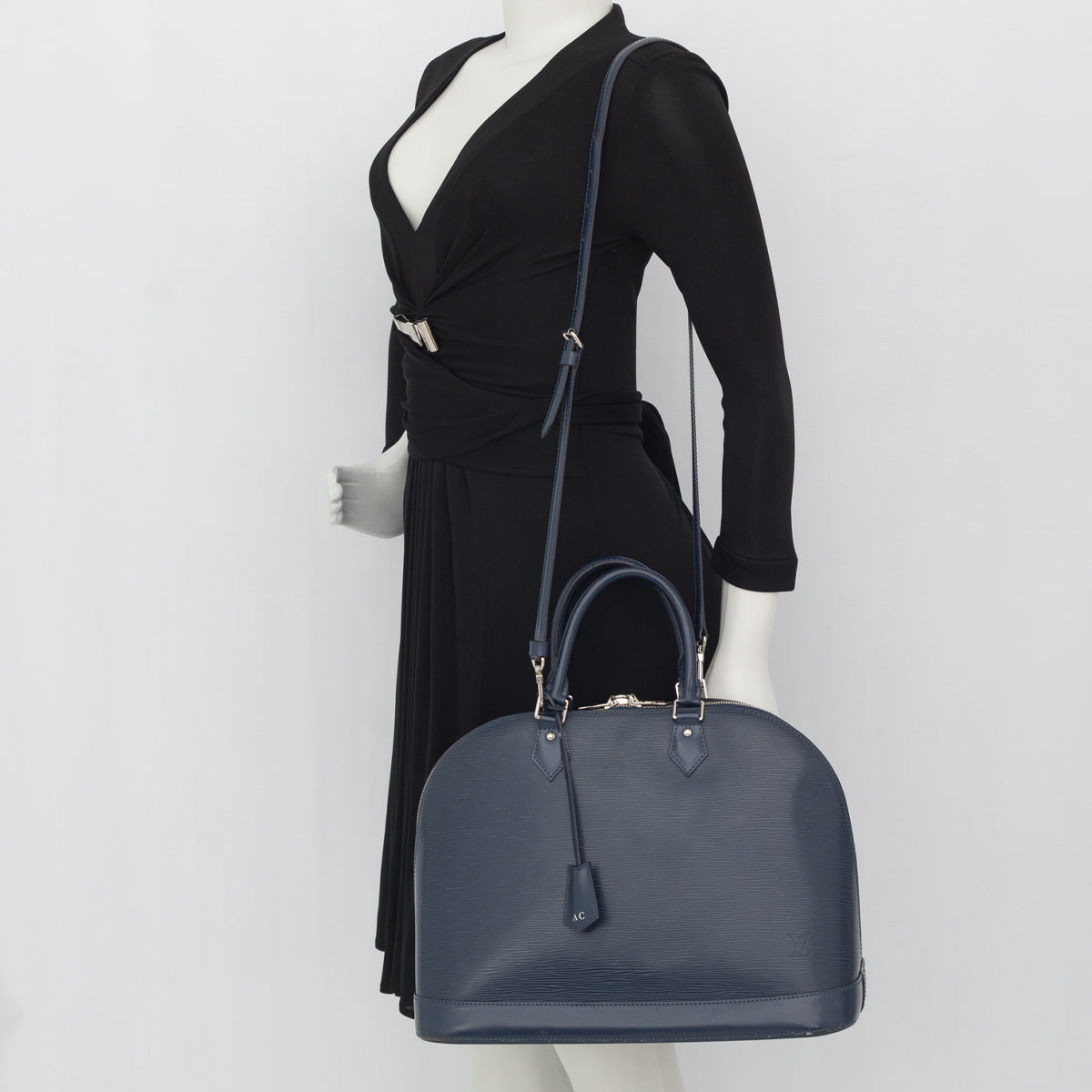 Bolsa Louis Vuitton Alma Azul Grande