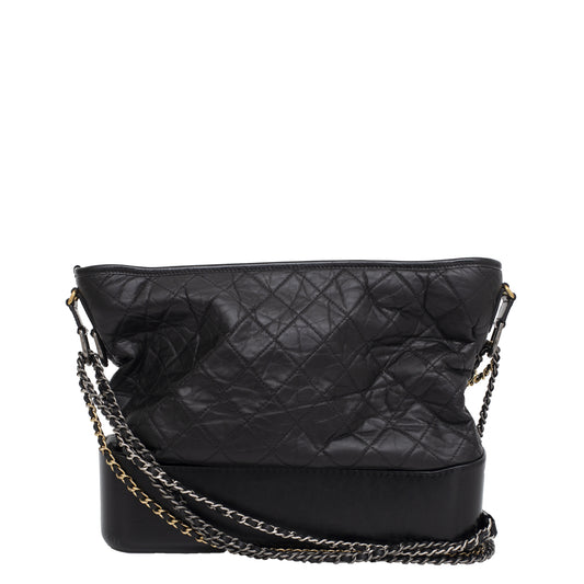 Bolsa Chanel Gabrielle Grande Preta
