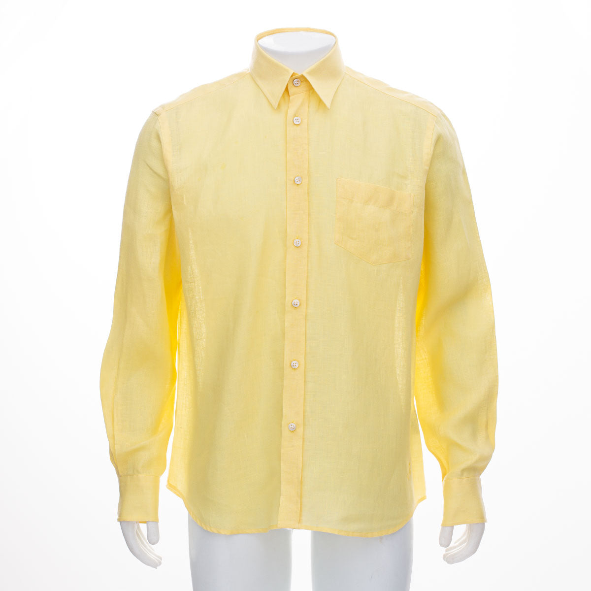 Camisa Vilebrequin Social Amarelo Tam. M