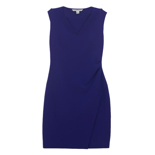 Vestido Diane Von Furstenberg Azul Tam. 10