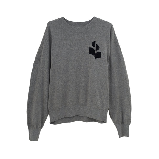 Blusa Isabel Marant Étoile Cinza e Preto Tam. 42