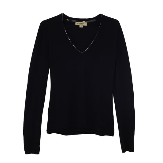 Blusa Burberry Preta Tam. M